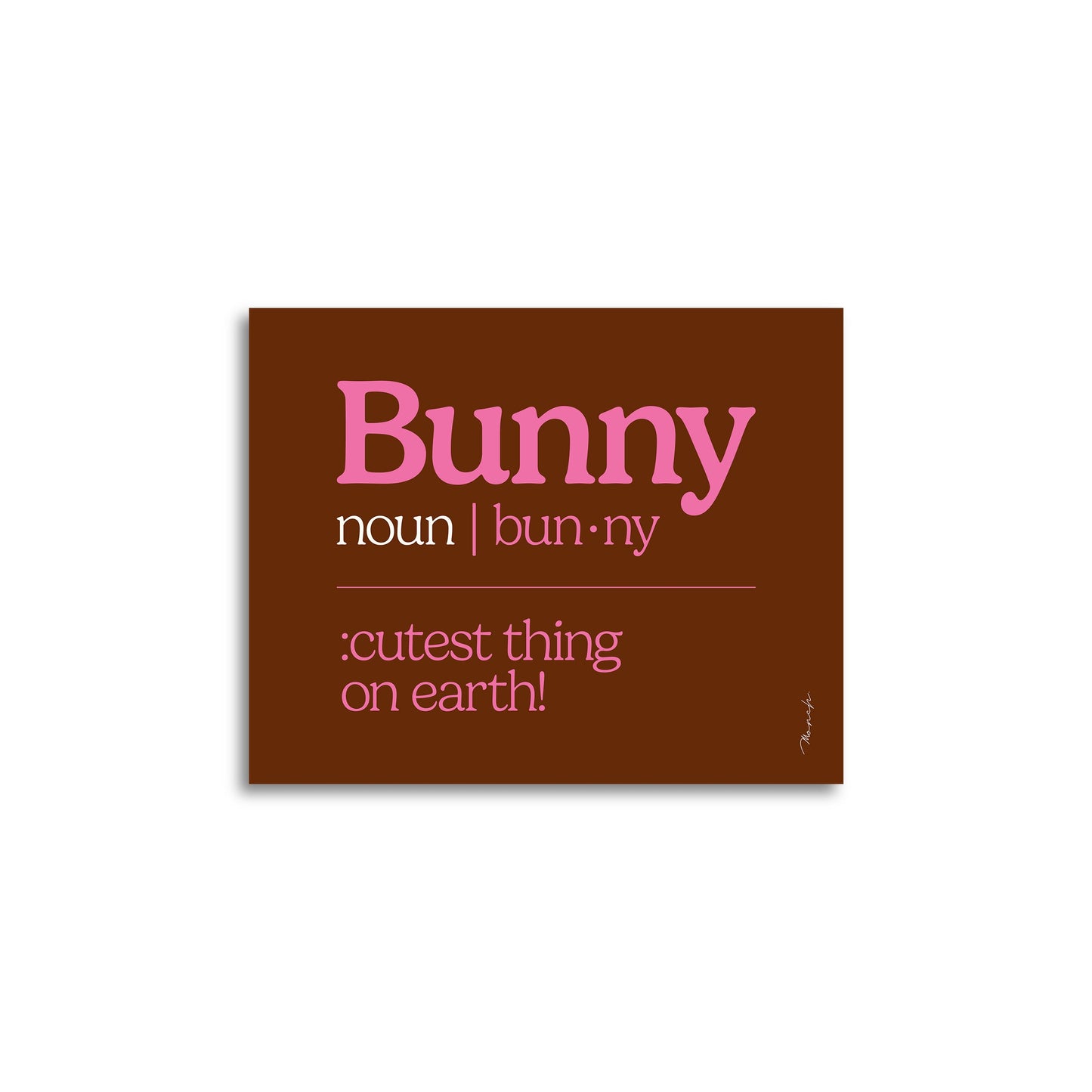 Bunny Definition